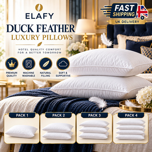Duck feather down pillows - &,