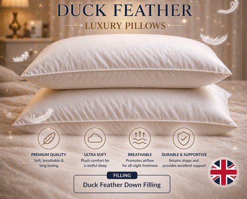 Pillows duck feathers - pillows, down