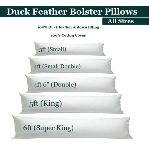 Bolster pillows duck feathers - pillows,