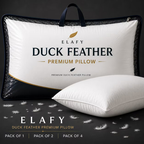 Duck feather down pillows - feather, &