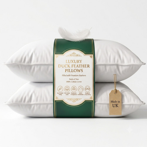 Duck feather pillows hotel - feather,