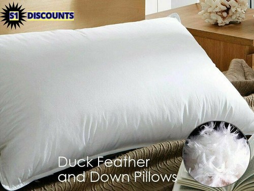 Duck feather pillows extra - duck,