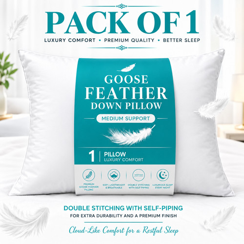 Luxury 1200gsm goose feather - 1200gsm,