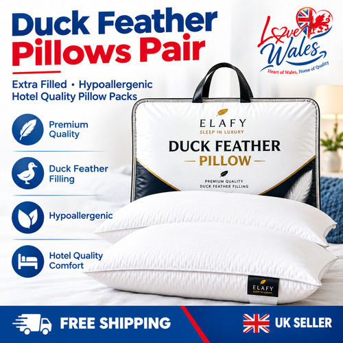 Duck feather pillows - feather,