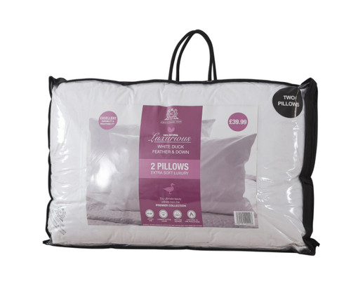 Duck feather down pillows - &,
