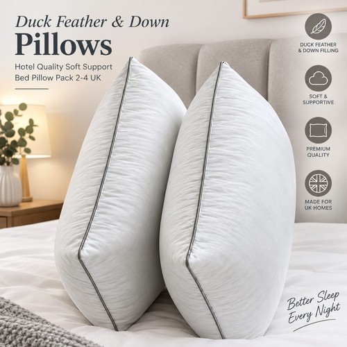 Duck feather down pillows - &,