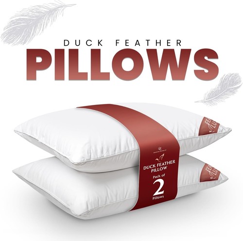 Duck feather pillows - duck,