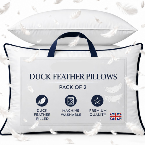 Duck feather down pillows - &,